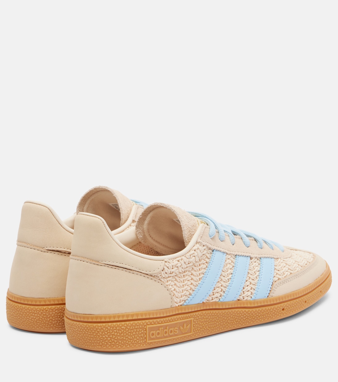 Кроссовки Handball Spezial с отделкой из замши Adidas, Sand Strata/Preloved Brown — фото 2