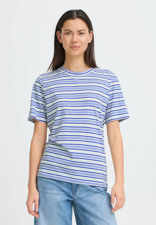 

Футболка с принтом ihmira ss3 Ichi, Blue Multi Stripe, Синий, Футболка с принтом ihmira ss3 Ichi, Blue Multi Stripe