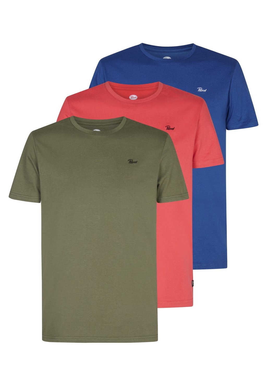 

Базовая футболка 3 PACK SPECIAL Petrol Industries, хаки