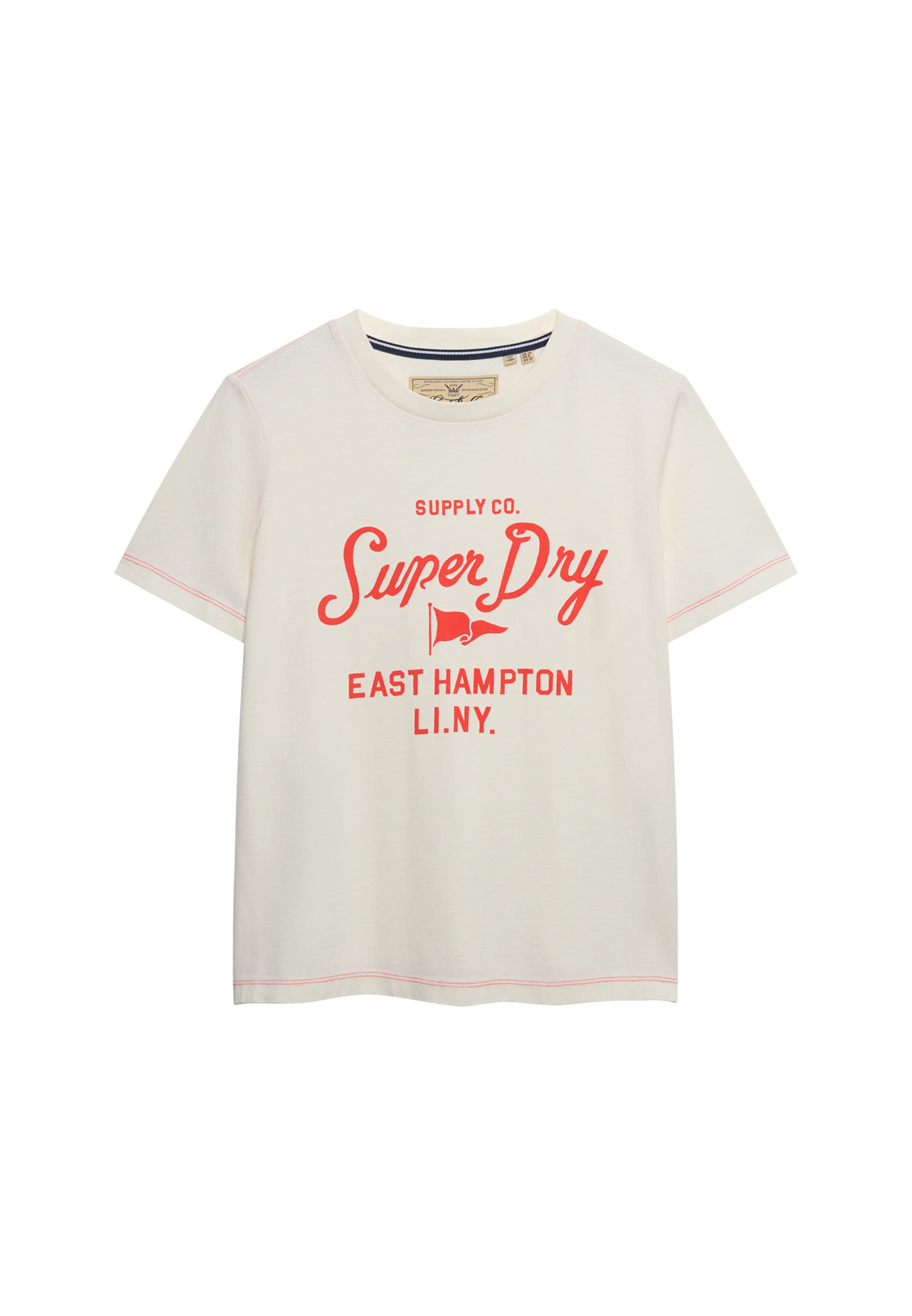 

Superdry & Co Футболка 'Heritage Hamptons' в цвете Cream
