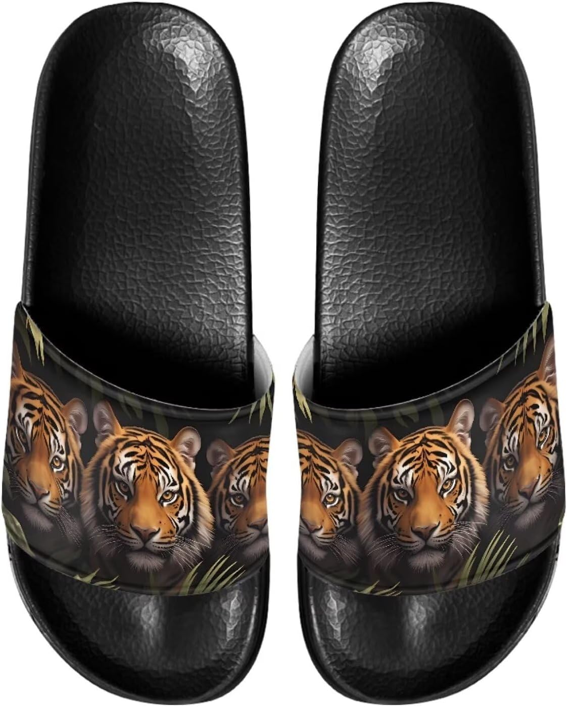 

Мужские шлепанцы Gogavesne - легкие, нескользящие, с открытым носком, быстросохнущие, подходят для ванной, плавания, пляжа и прогулок, Tiger