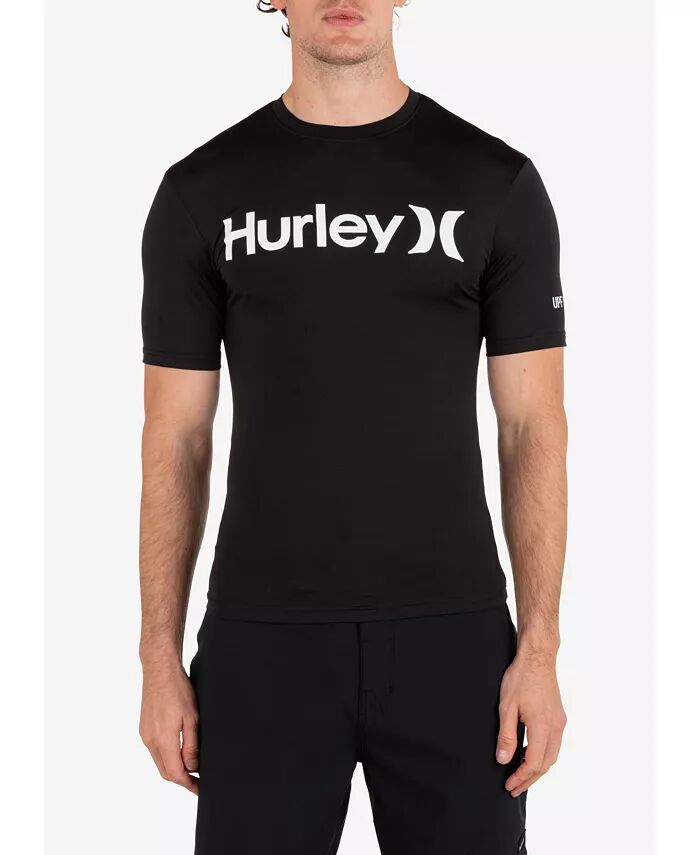 

Мужская футболка-рашгард от ОАО Quick Dry Hurley, черный