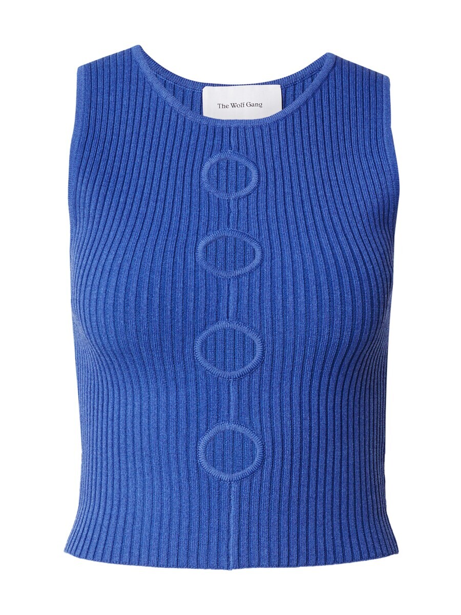 

Топ The Wolf Gang Knitted Top Lia, королевский синий