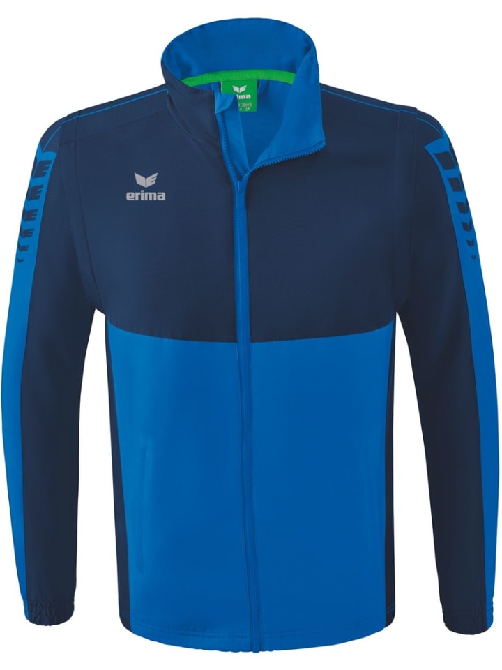

Спортивная куртка Six Wings Jacke Mit Abnehmbaren Ärmeln erima, синий