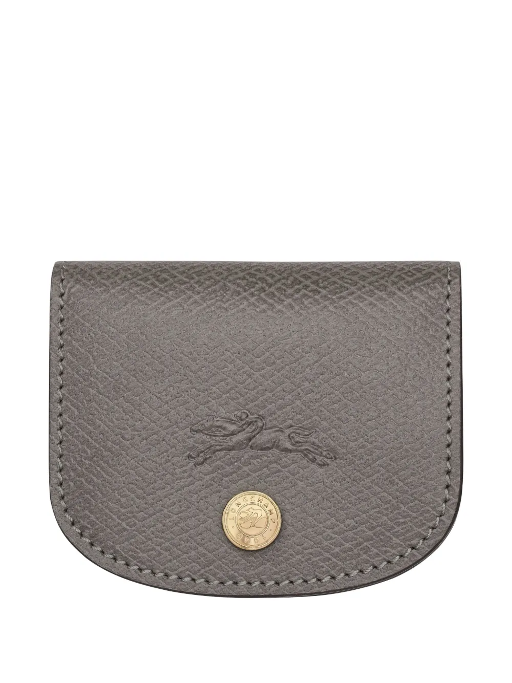 

Фактурный кардхолдер Longchamp, серый