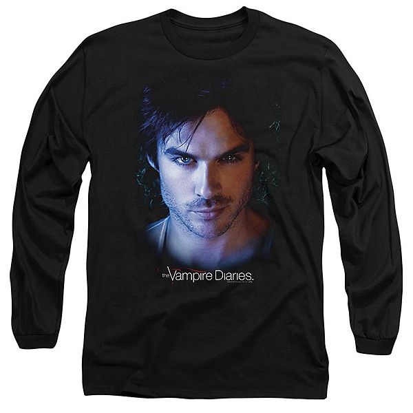 

Футболка с длинным рукавом Vampire diaries damon для взрослых Licensed Character