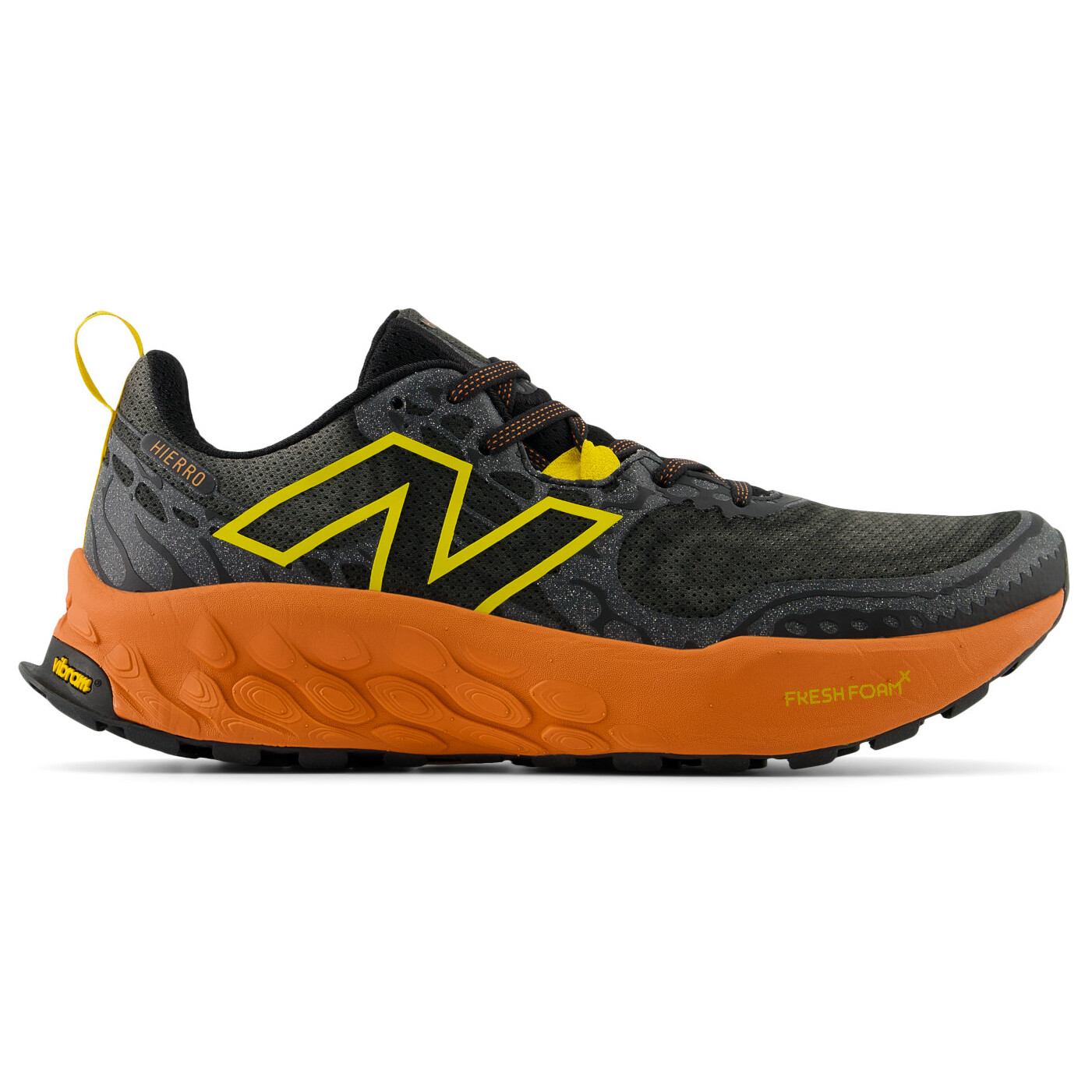 

Кроссовки для бега по пересеченной местности New Balance Fresh Foam X Hierro V8, цвет Black/Orange