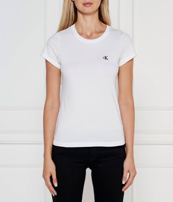 

Футболка женская Calvin Klein Jeans хлопковая, белый