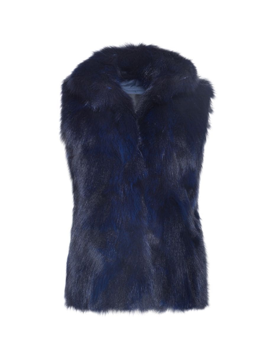 

Жилет из овчины Toscana Made For Generations WOLFIE FURS, цвет Navy Blue