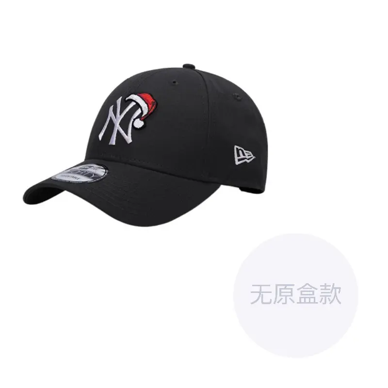 

New Era Хлопковая бейсболка унисекс черная, Black