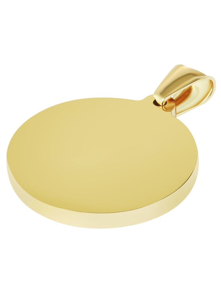 

Adeliás Универсальный кулон из нержавеющей стали в золотом исполнении