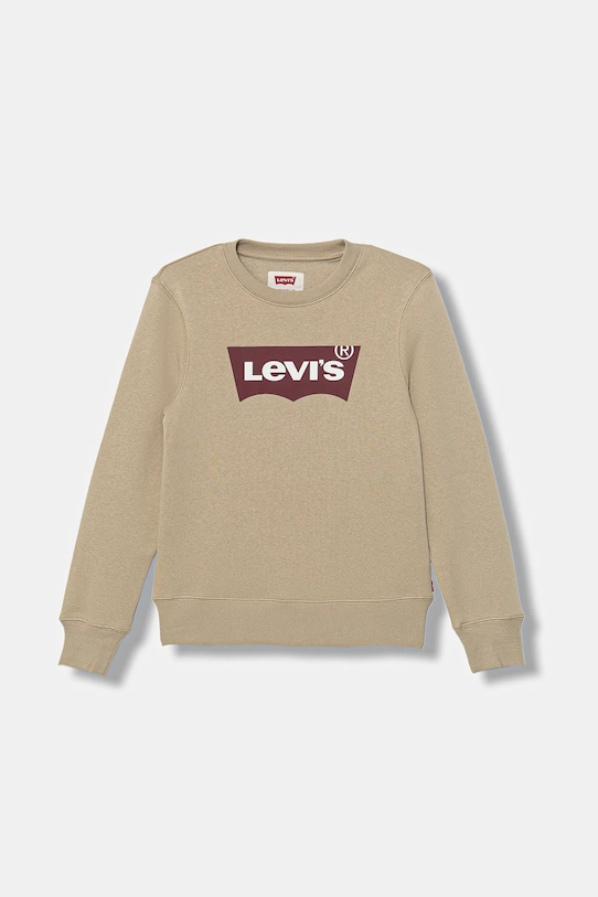 

Детская толстовка BATWING CREWNECK Levi'S, бежевый