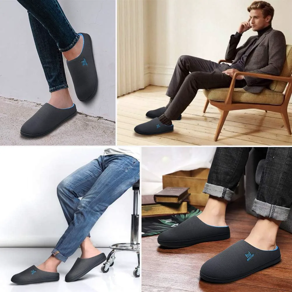 

Мужские уютные домашние тапочки MAIITRIP с эффектом памяти, противоскользящие (Размер: 7-17)