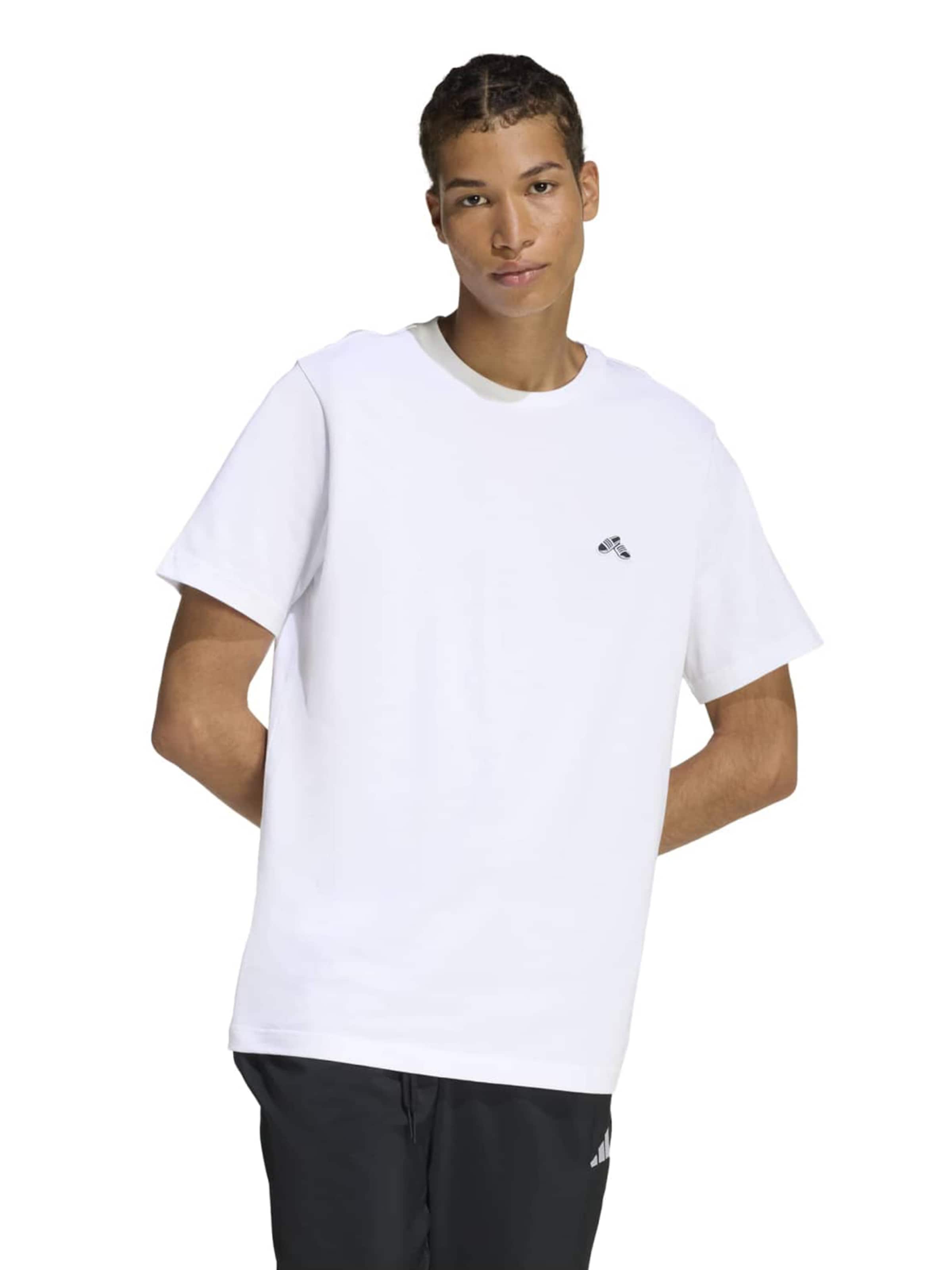 Adidas Sportswear Футболка Performance в белом цвете — фото 2