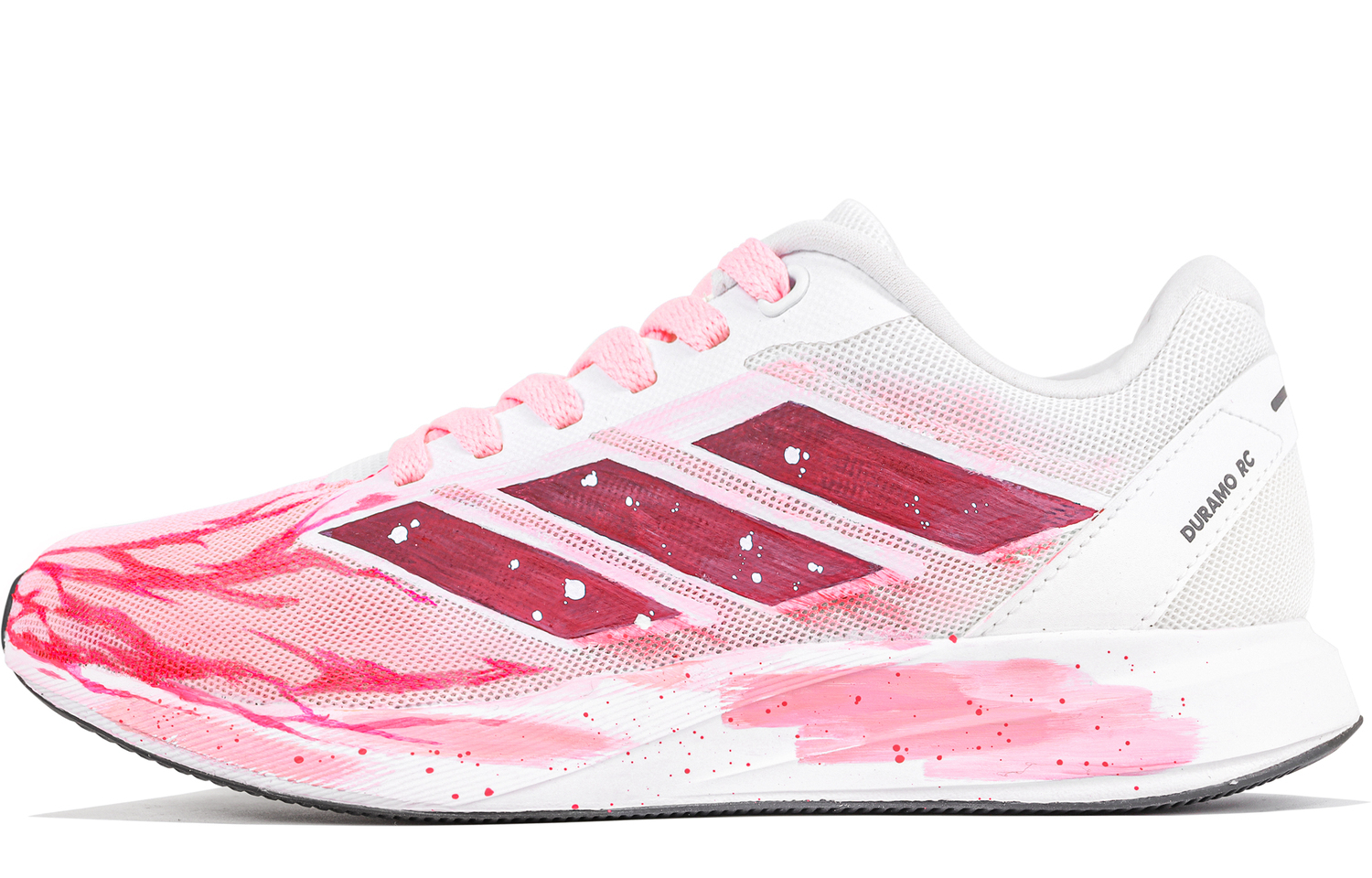 

Adidas Кроссовки для бега Duramo RC Low Top Unisex синий розовый