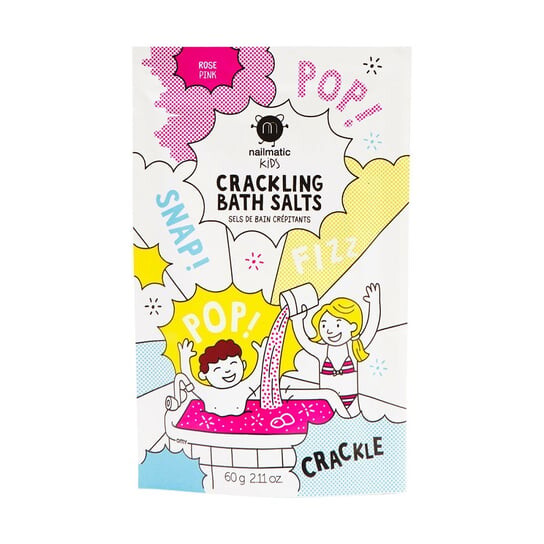 

Соль для ванн шипучая розовая - 60 г Nailmatic Kids -