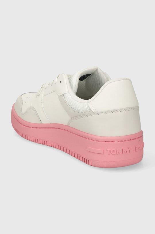 Кожаные кроссовки TJW RETRO BASKET ESS Tommy Jeans, белый — фото 3