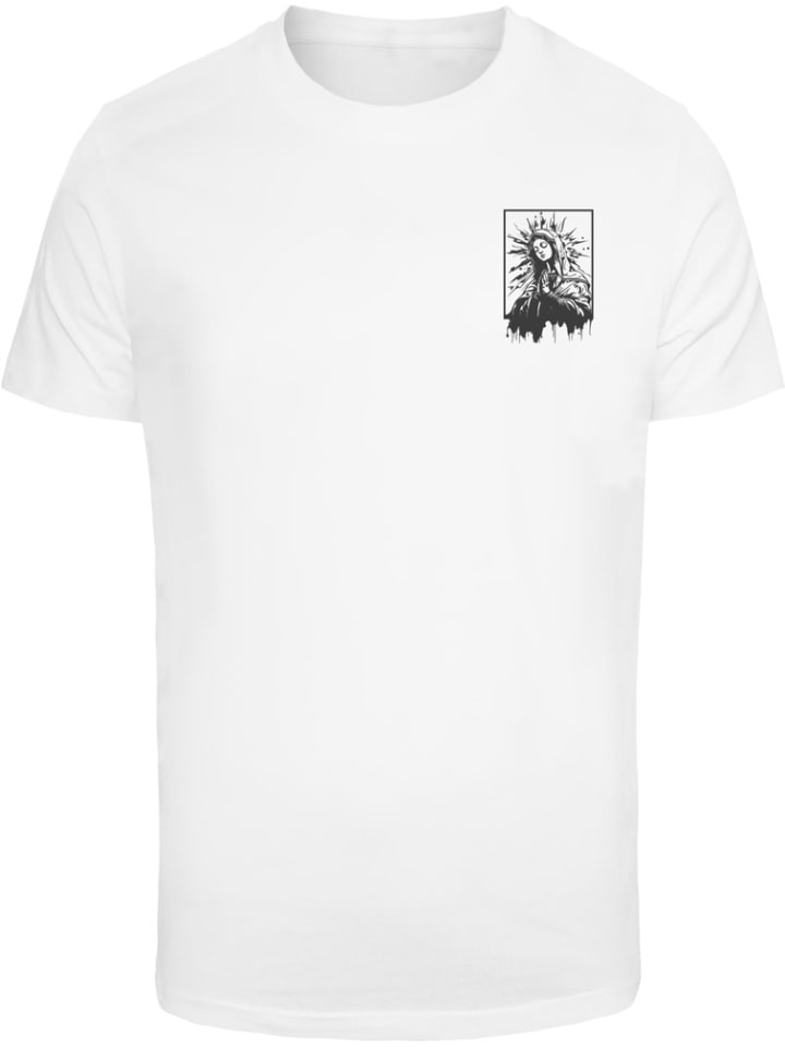

Футболка Sacred Mary Tee белого цвета Mister Tee
