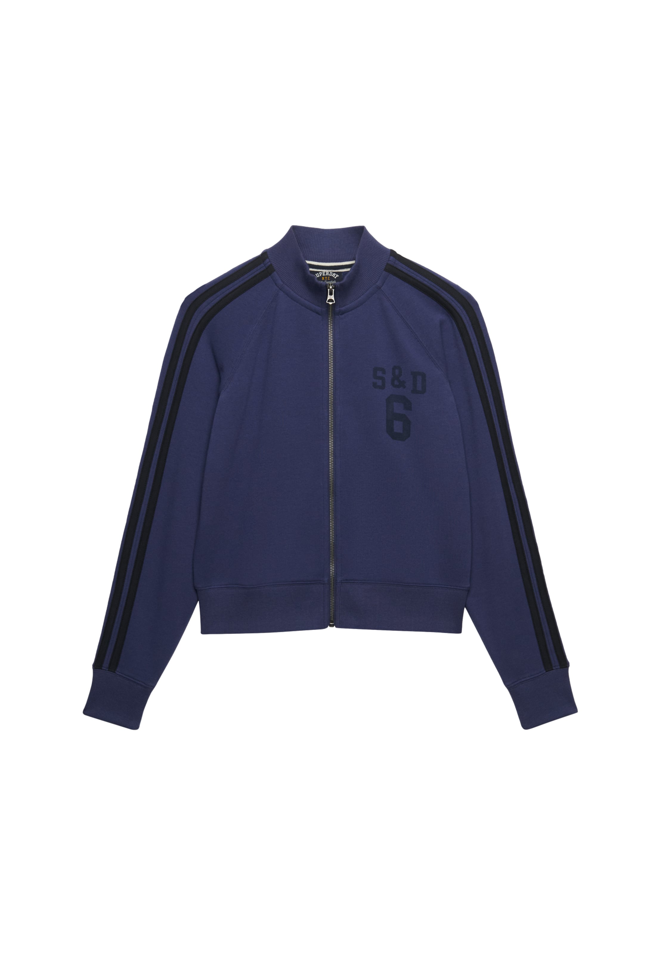 

Superdry & Co Толстовка с молнией в морском синем цвете