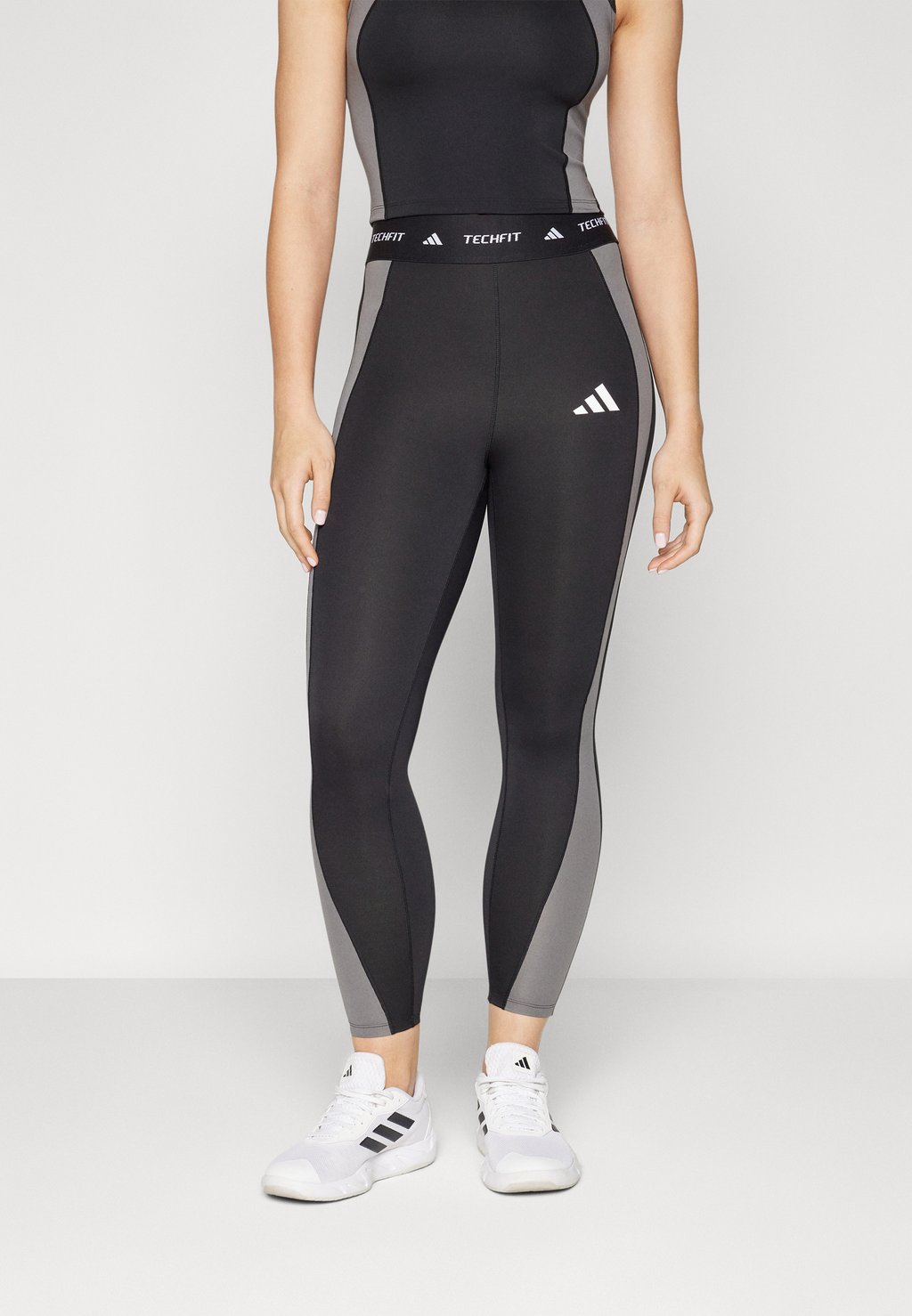 

Леггинсы COLORBLOCK 7/8 LEGGINGS Adidas Performance, черный