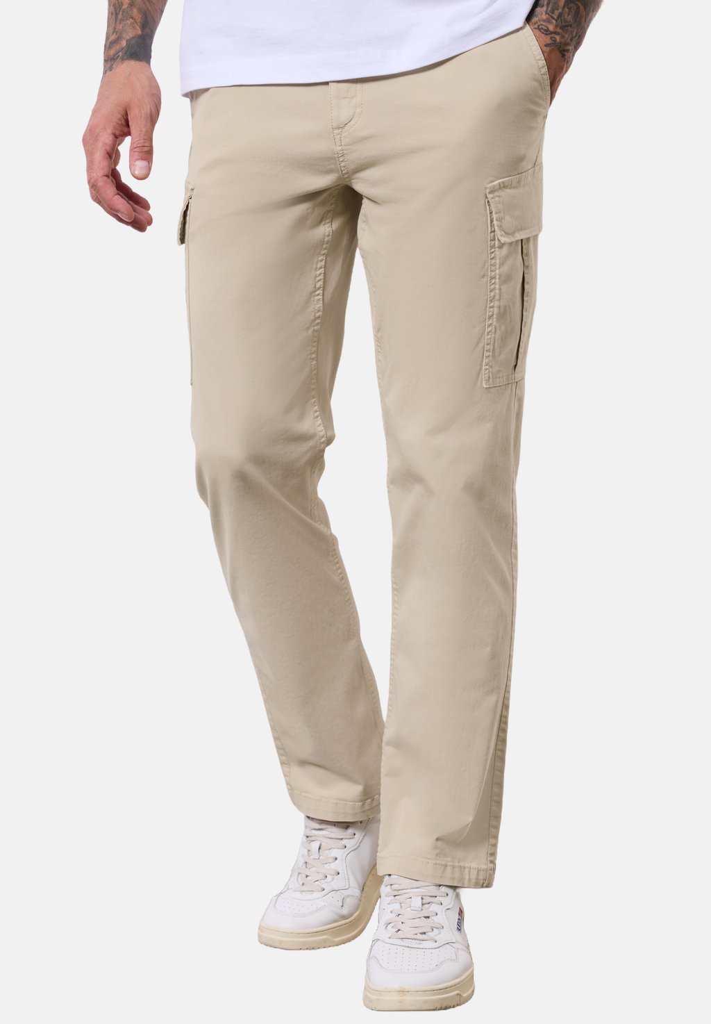 

Брюки карго STRAIGHT LEG Street One MEN, песочный