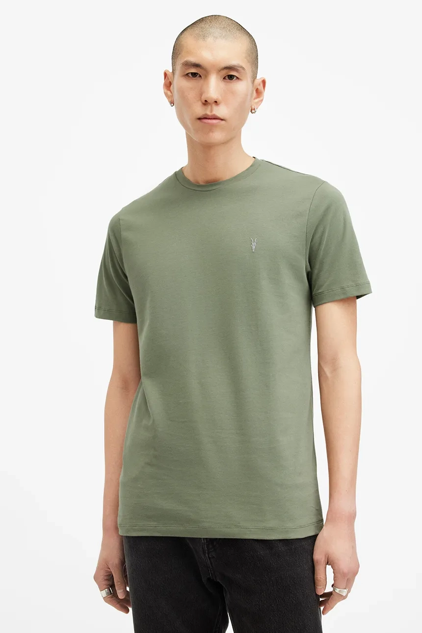 

Футболка BRACE из хлопка AllSaints, зеленый