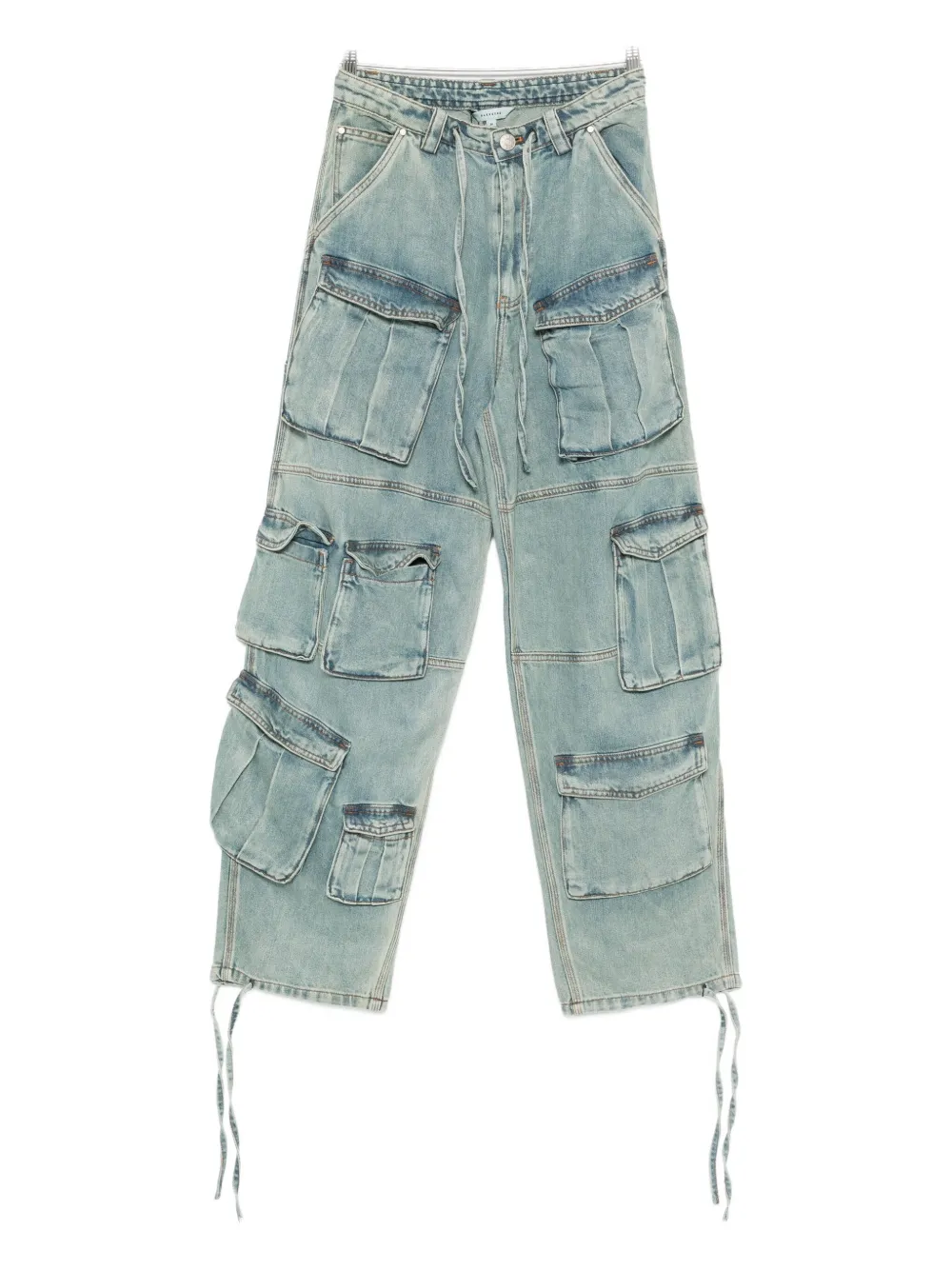 

Джинсы с кулиской Markgong, синий