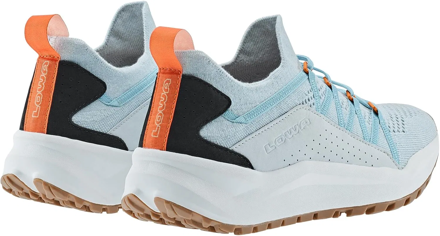 Низкие вязаные кроссовки LOWA Kaloya, Undyed Light Blue — фото 4