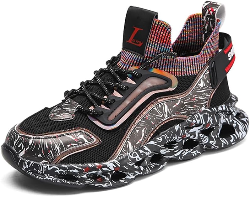 

Кроссовки Mashangfu для баскетбола, повседневной носки, работы, прогулок и бега для мужчин, черный