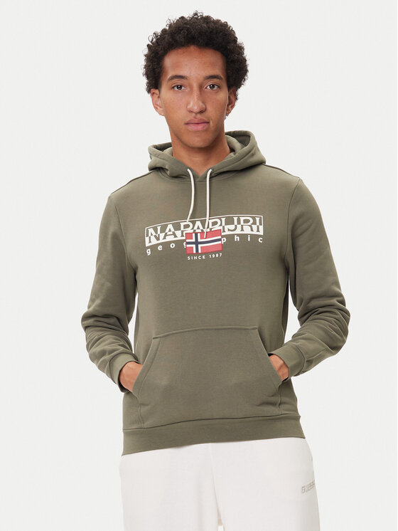 

Свитшот regular fit B-Aylmer NP0A4I1D Napapijri, хаки