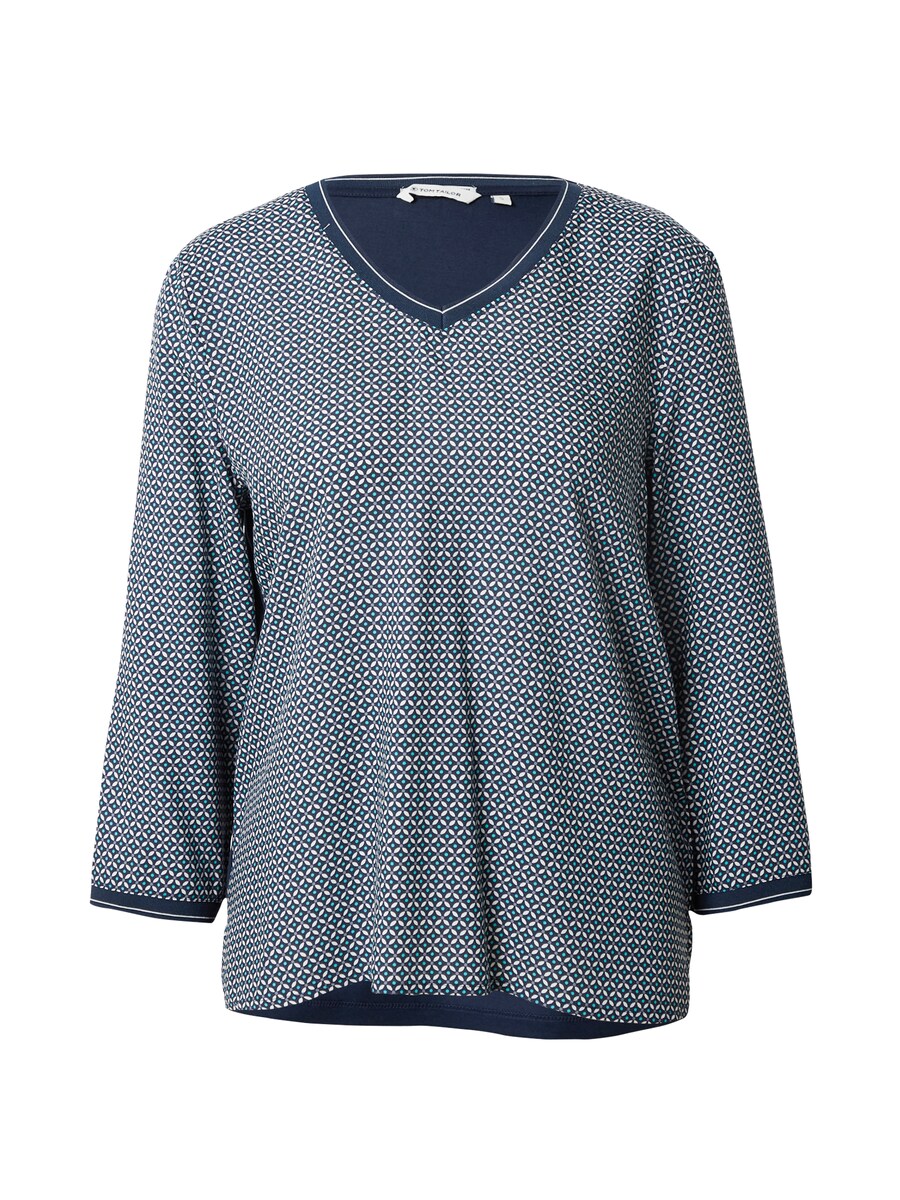 

Топ TOM TAILOR, Navy/Turquoise