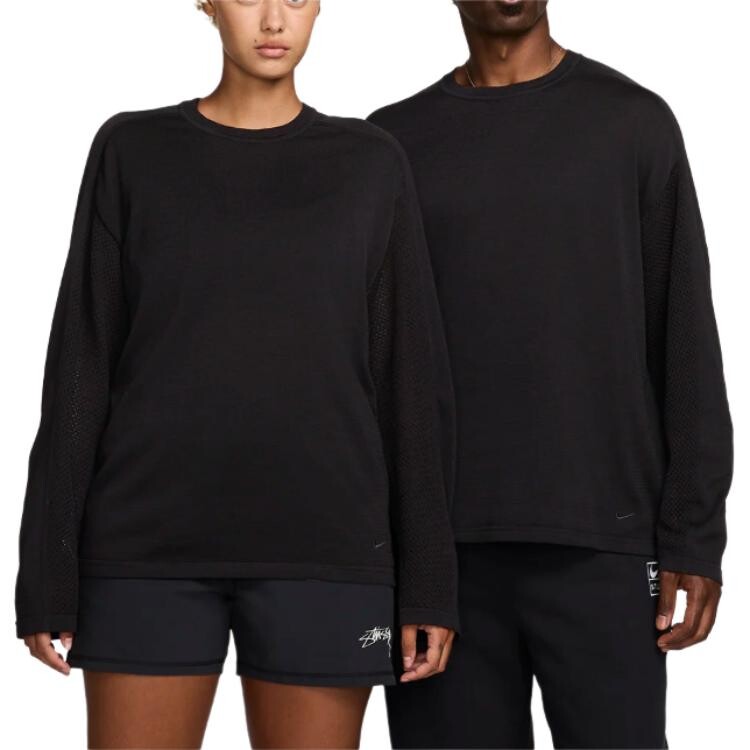 Stussy XL/S Jersey Азиатские размеры Nike, черный — фото 3