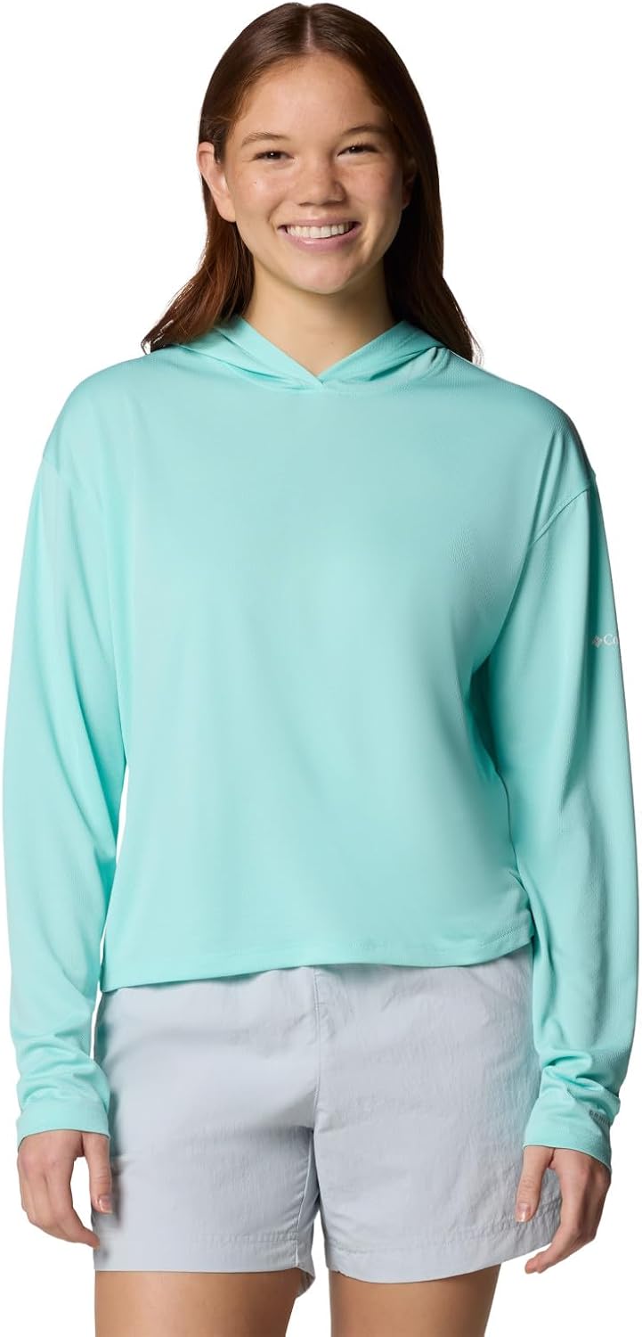 

Columbia женская толстовка с капюшоном Pfg Solar Stream, Gulf Stream