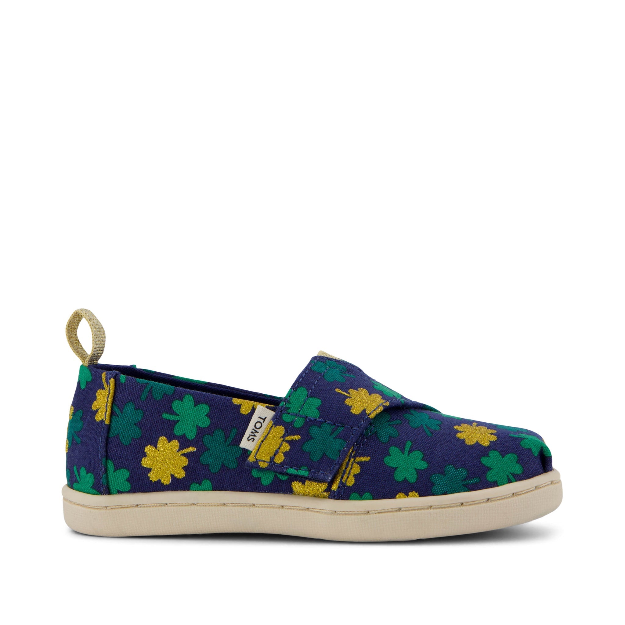 

Балетки для малышей Alpargata Lucky Shimmer Clovers Toms Shoes, Lucky Shimmer Clovers