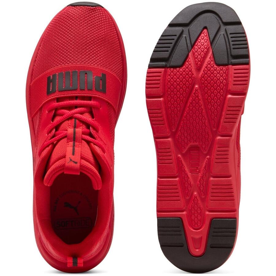 Кроссовки Puma Softride Wired 2, красные, унисекс — фото 2