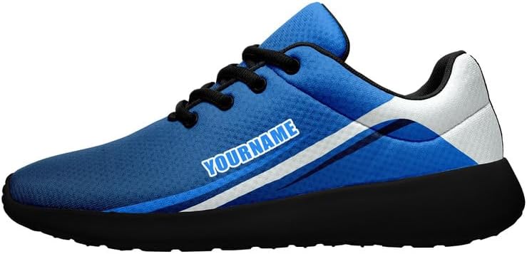 

Кроссовки с индивидуальным названием, широкий размер, для бега, для мужчин и женщин, удобные, легкие, унисекс, для тенниса и спортзала Awsole, белый/черный/синий