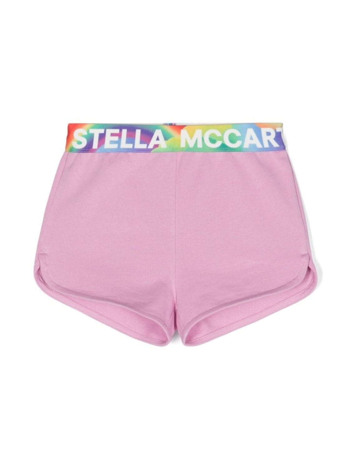 

Stella McCartney Kids шорты с логотипом, розовый