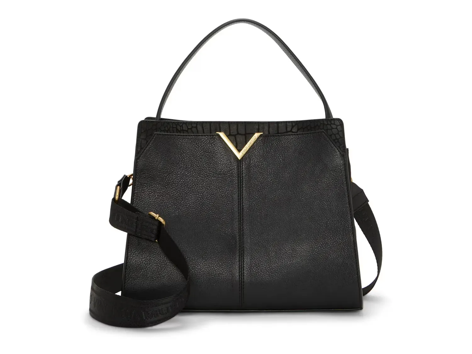 

Кожаная сумка через плечо Tasha Vince Camuto, Black