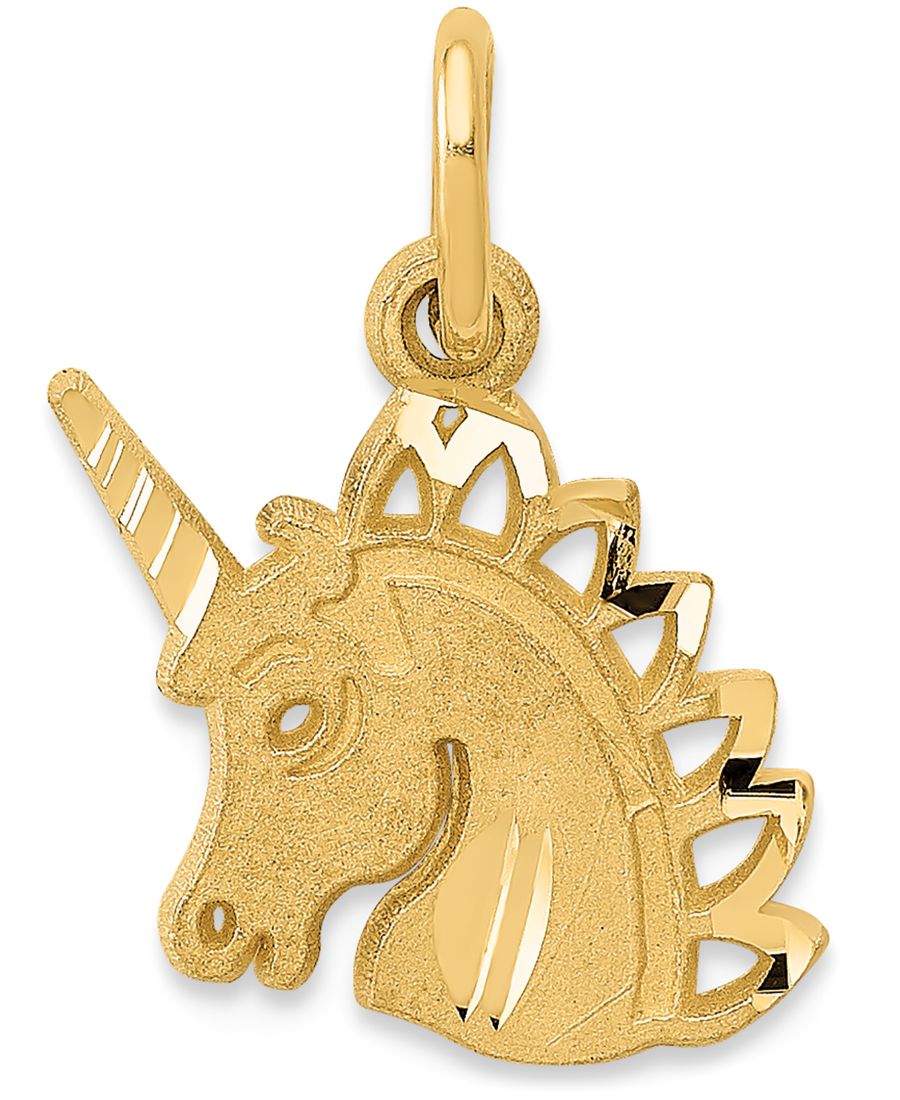 

Кулон-подвеска Единорог из желтого золота 14 карат Macy's, Yellow Gold