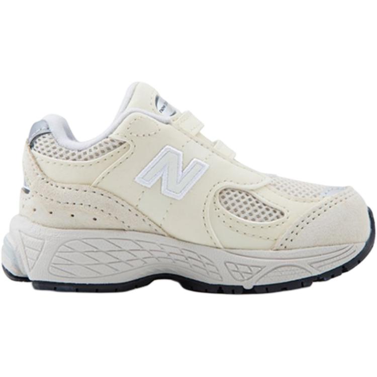 Низкие кроссовки NB 2002 Anti Kick с амортизацией для малышей, цвет экрю, для младенцев и малышей New Balance, Light Milk Tea — фото 2