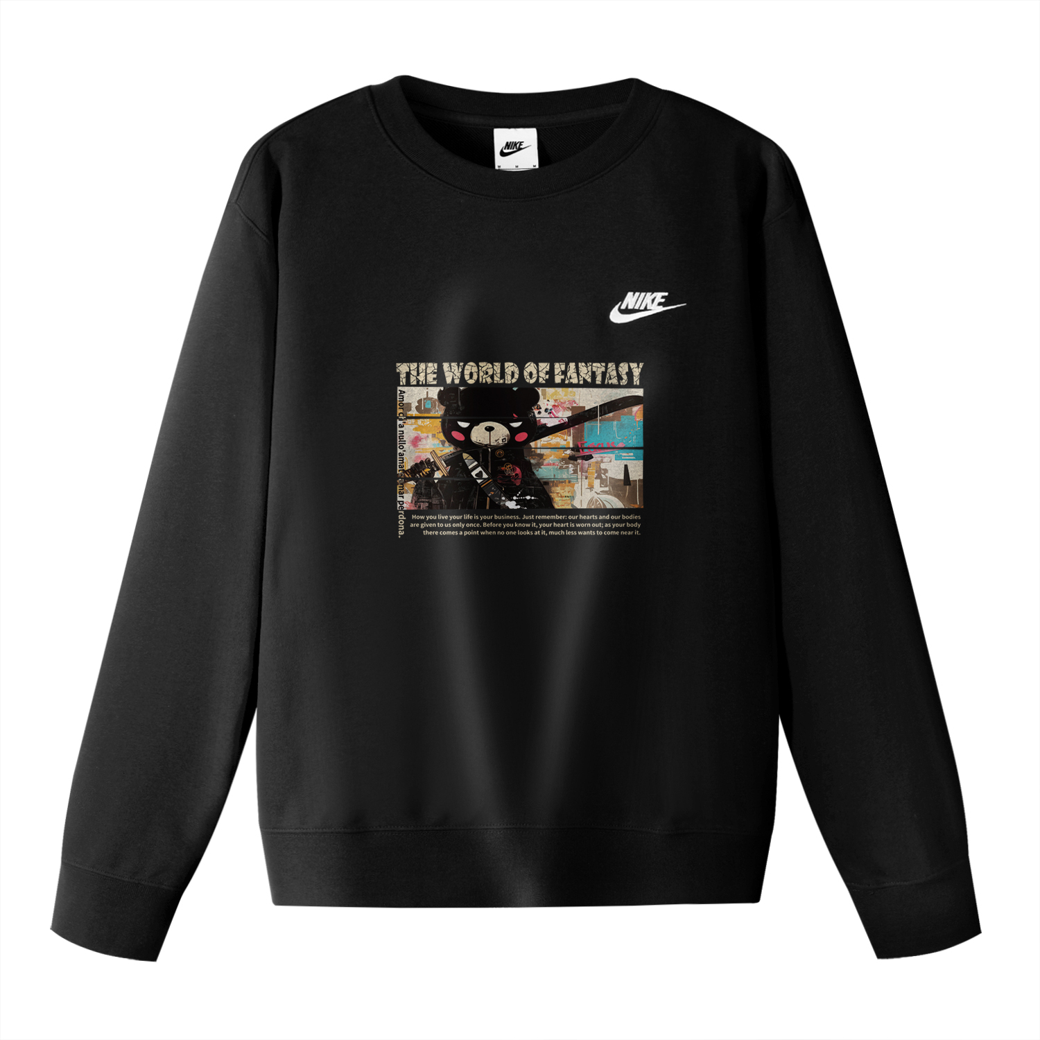 

Унисекс худи Nike черное