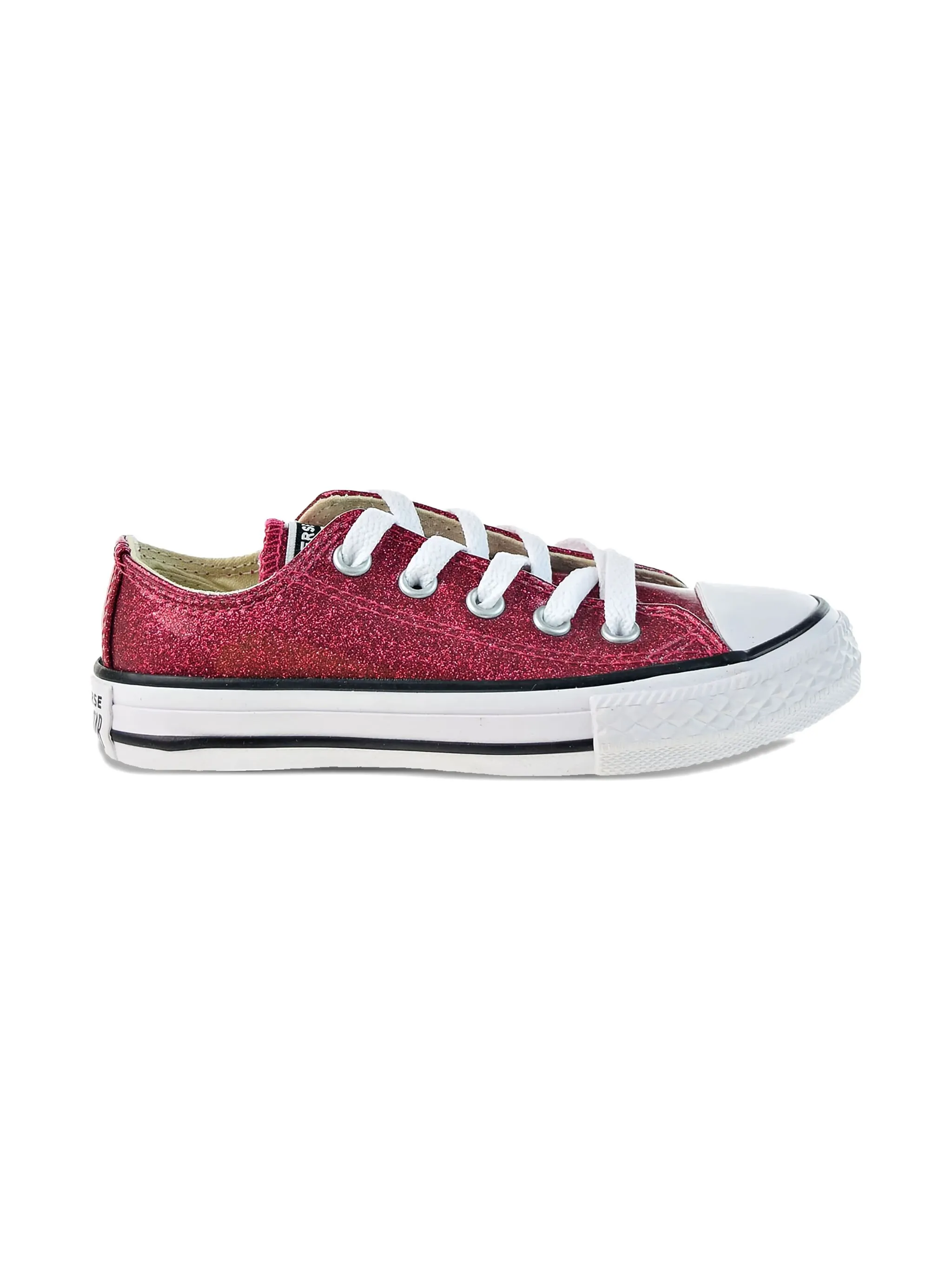 Кеды Chuck Taylor All Star Ox PS Pop-White Converse Kids, розовый — фото 2