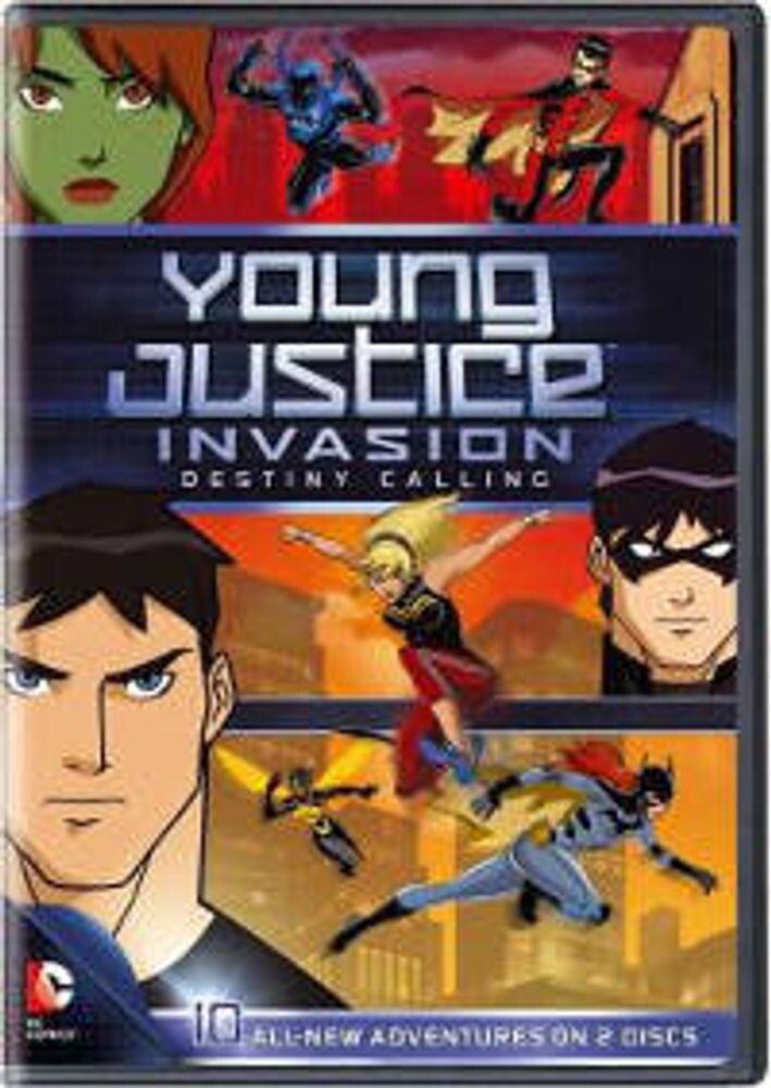 

Диск DVD Young Justice Invasion Destiny Calling: Season 2