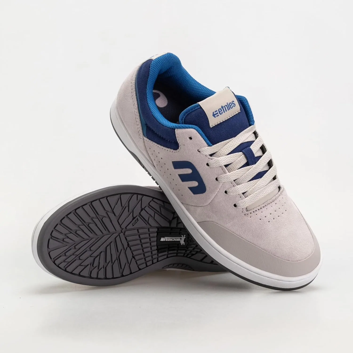 Мужские кроссовки Etnies 4101000261 - обувь для скейтборда, Grey Navy Red — фото 2