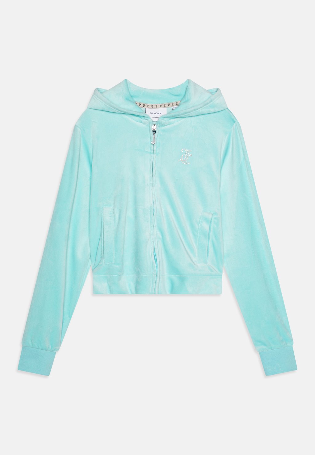 

Толстовка на молнии JUICY ARCH ZIP HOODIE Juicy Couture, синий
