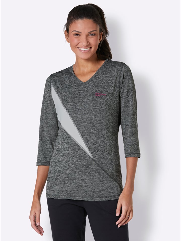 

Функциональная рубашка серо-меланжево-белого цвета WITT WEIDEN