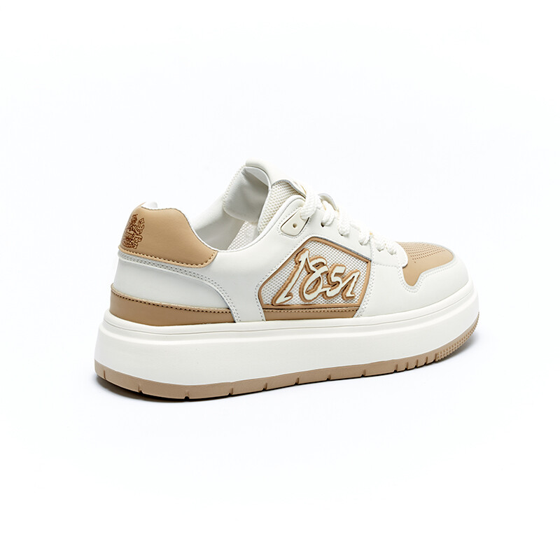 Кеды, обувь для скейтборда унисекс с низким верхом Aquascutum, цвет Yellow/White — фото 2