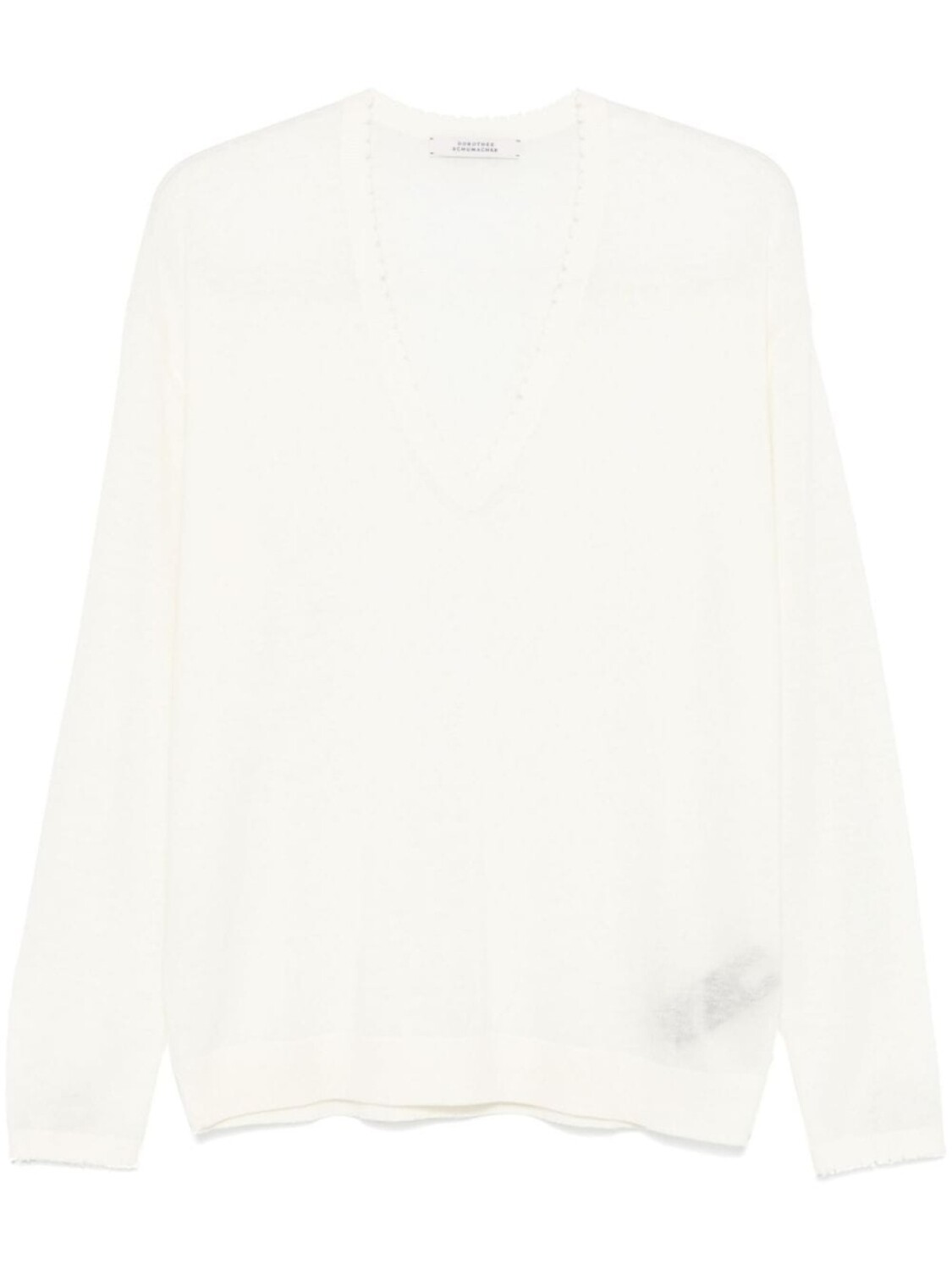 

Dorothee Schumacher свитер Delicate Statements, белый