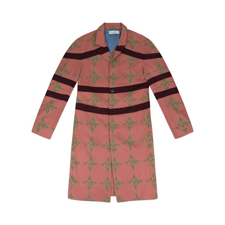 

Куртка Kiko Kostadinov Chiffon Check Long Blazer, Pink