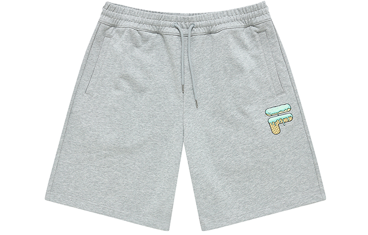 

Футболка Casual Unisex Облачный серый меланж FILA FUSION